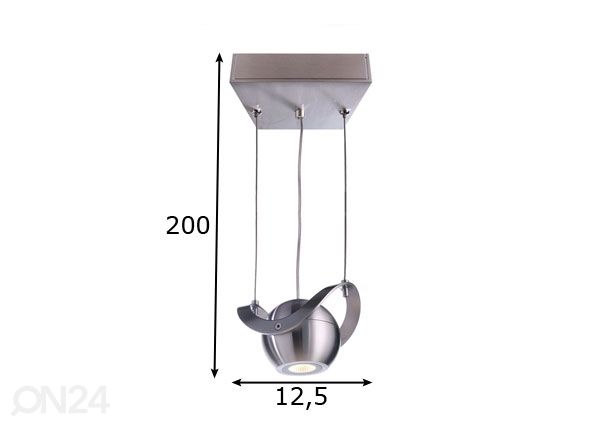 Riippuvalaisin LIONE LED