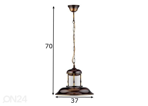 Riippuvalaisin Liv Ø 37 cm mitat