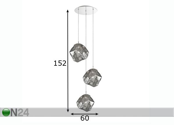 Riippuvalaisin Rock Silver 3A