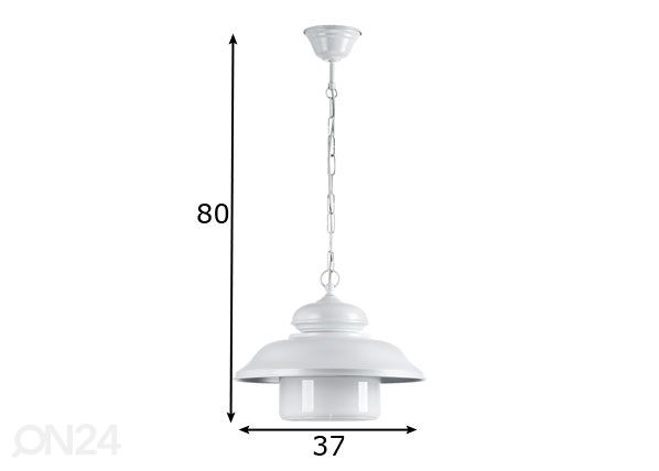 Riippuvalaisin Tora BM Ø 37 cm mitat