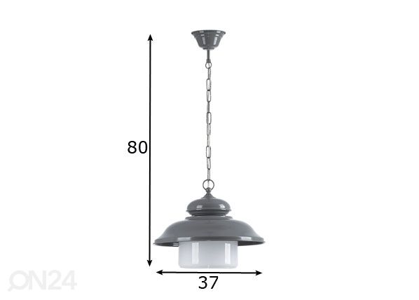 Riippuvalaisin Tora SM Ø 37 cm mitat