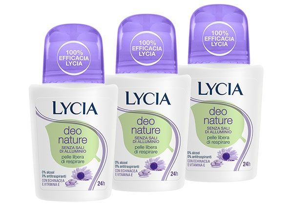 Roll-on deodorantti LYCIA DEO NATURE 3x50mll