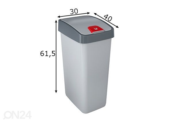 Roskakori MAGNE 45 L mitat