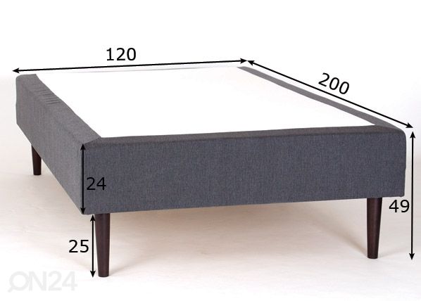 Runkopatja 120x200 cm mitat