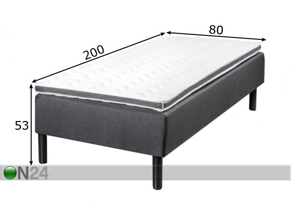 Runkopatja Dream 80x200 cm mitat