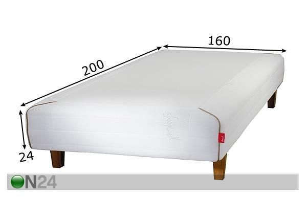 Runkosänky Special 160x200 cm mitat