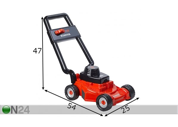 Ruohonleikkuri Kubota mitat