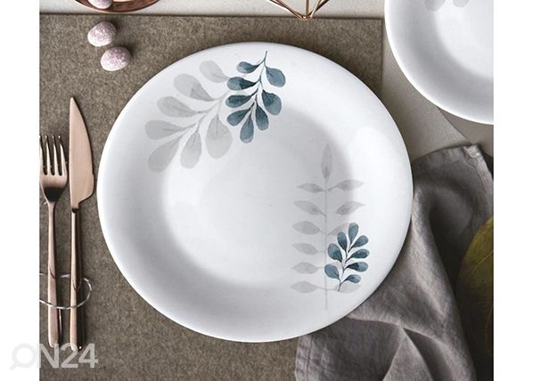 Ruokalautanen Botanica Blu, Ø 27 cm, 4 kpl