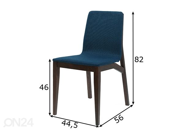 Ruokapöydän tuoli Kos mitat