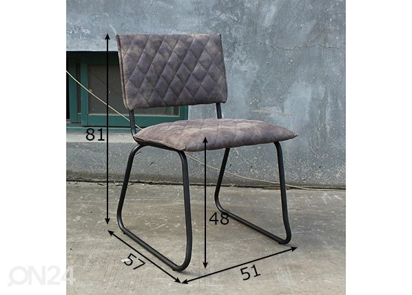 Ruokatuolit Sit 2 kpl mitat
