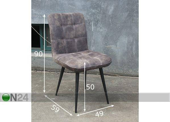 Ruokatuolit Sit 2 kpl mitat