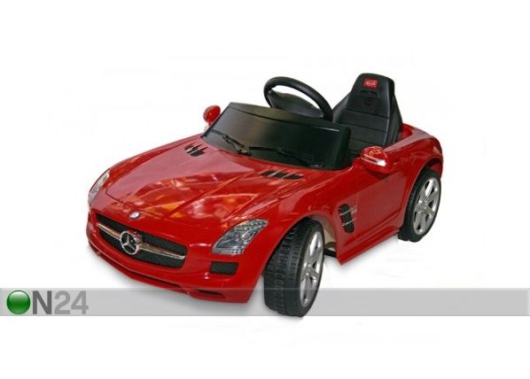 Sähköauto MERCEDES-BENZ punainen