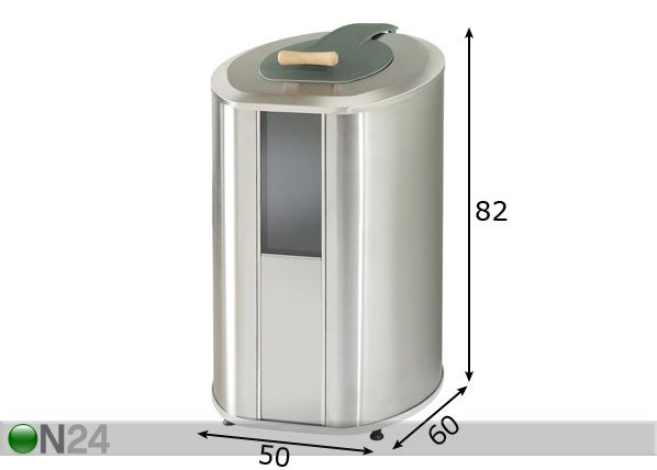 Sähkökiuas NARVI STEAM READY 6 kw mitat