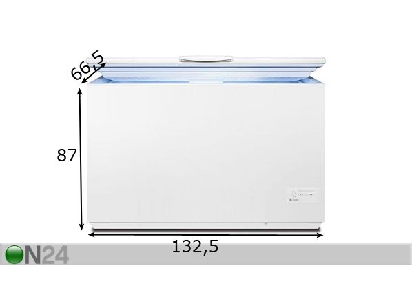Säiliöpakastin ELECTROLUX EC4200AOW1 mitat