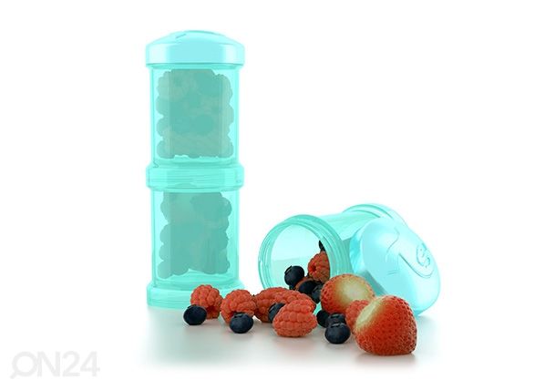 Säilytysmukit TWISTSHAKE 2x100 ml