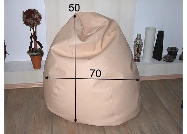 Säkkituoli 150L mitat