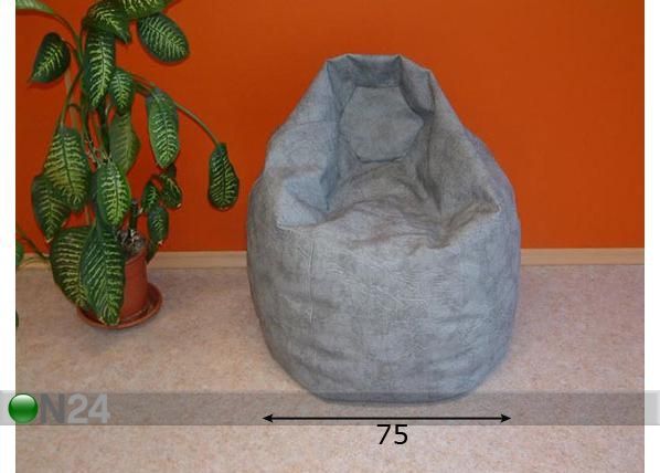 Säkkituoli 175L mitat
