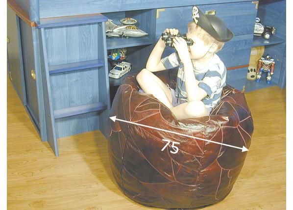 Säkkituoli 200L mitat