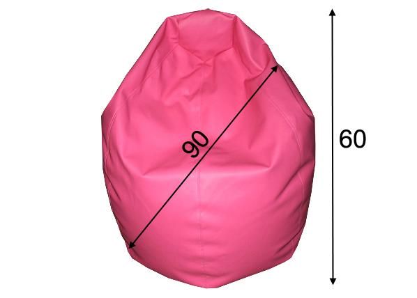 Säkkituoli 250L mitat