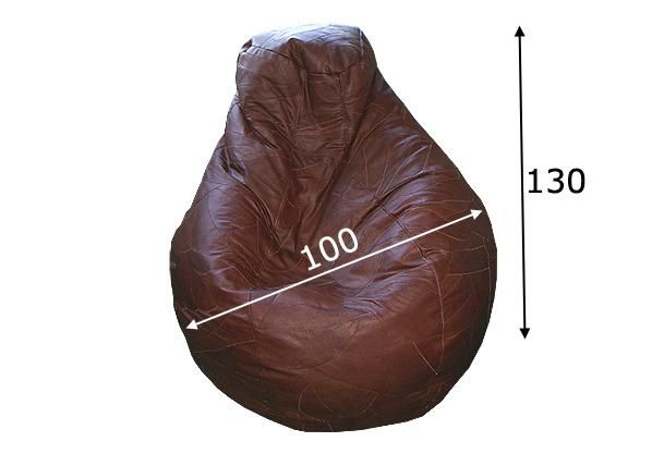 Säkkituoli 550L mitat