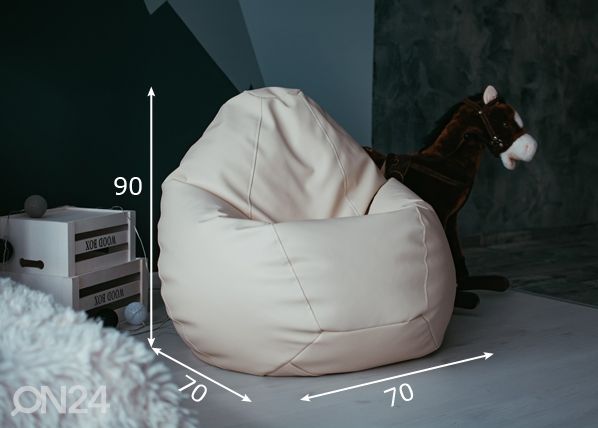 Säkkituoli Diana Original 150L mitat