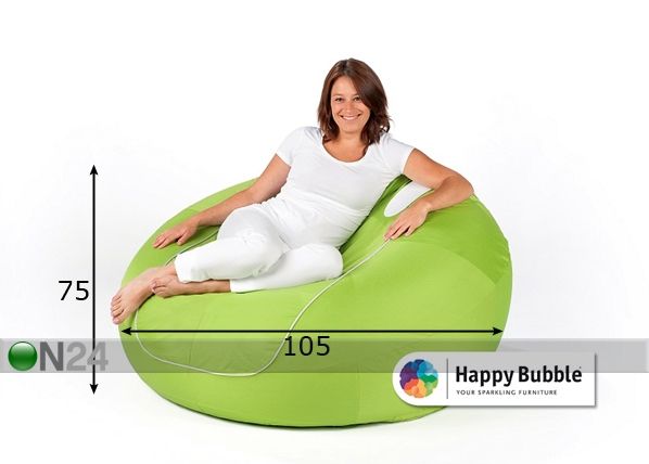 Säkkituoli HAPPY BUBBLE mitat