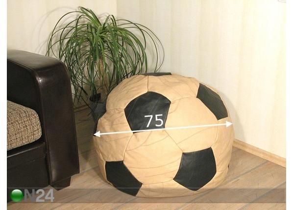 Säkkituoli JALKAPALLO 200L mitat