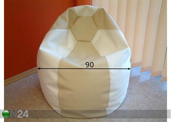 Säkkituoli Liisu 250L mitat