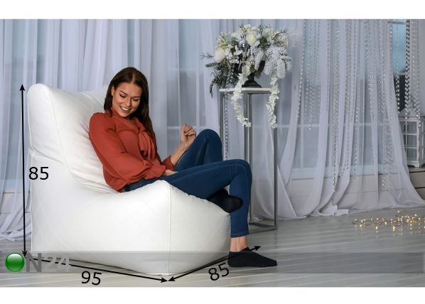 Säkkituoli Royal Original Premium 420L mitat