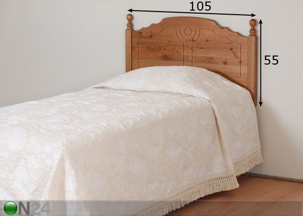 Sängynpääty 100 cm mitat