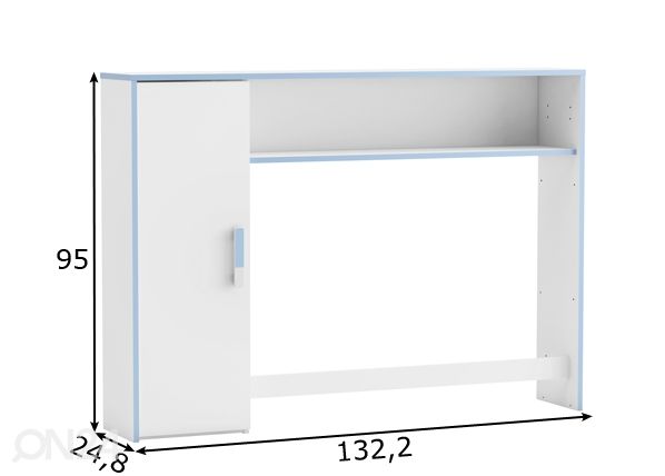 Sängynpääty 90 cm mitat