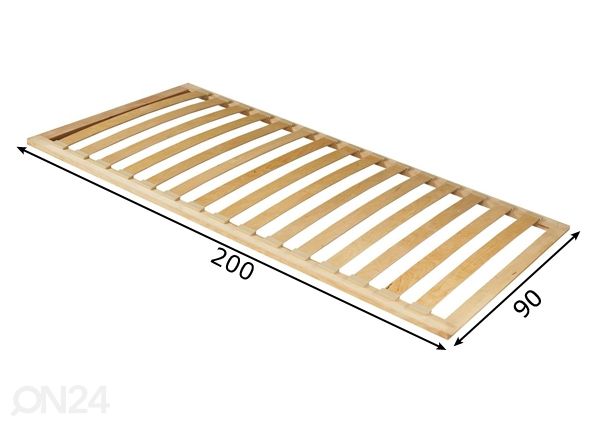 Sängynpohja 90x200 cm mitat
