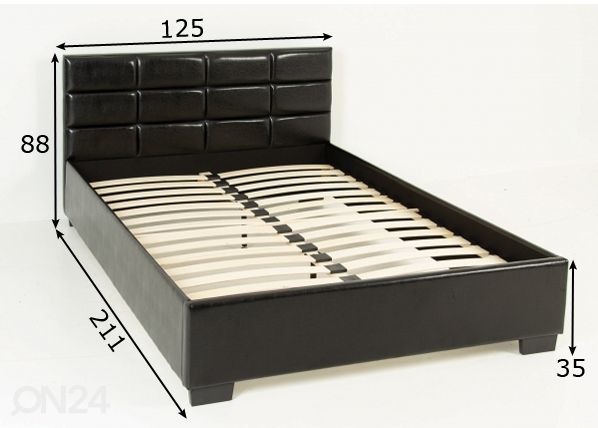 Sänky 120x200 cm mitat