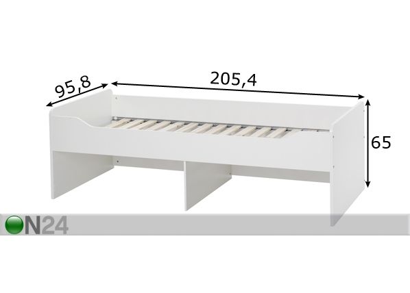 Sänky 90x200 см mitat