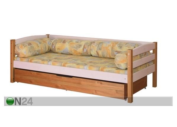 Sänky BERT 90x 200 cm + vuodevaatelaatikko