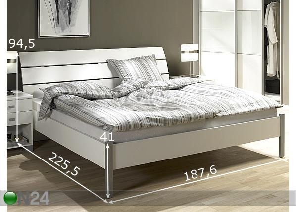 Sänky CAMIZION 180x200 cm mitat