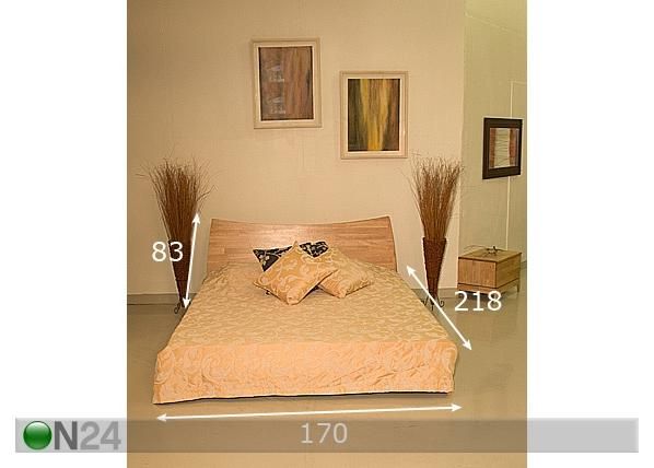 Sänky LATTO 160 cm mitat