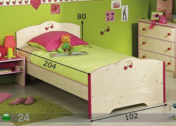 Sänky MISS GRIOTTE 90x200 cm mitat