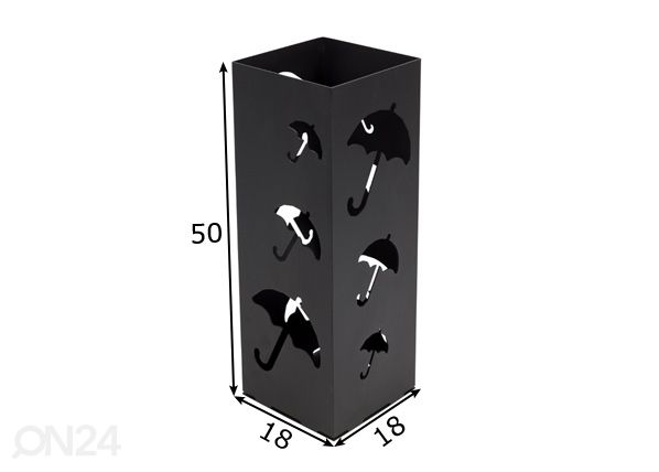 Sateenvarjoteline Umbrella mitat