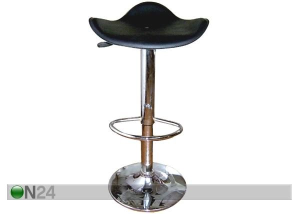 Satulatuoli SADDLE BAR, musta 2 kpl