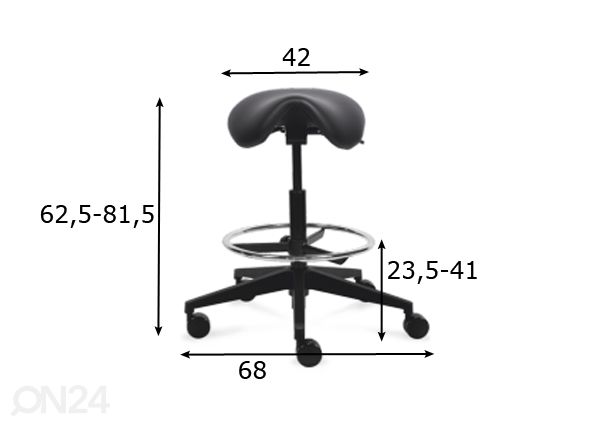 Satulatuoli Texas Task Chair mitat