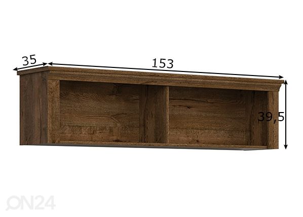 Seinähylly mitat