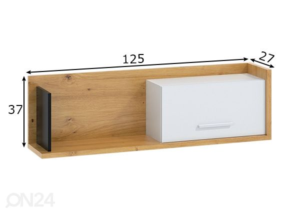 Seinähylly mitat