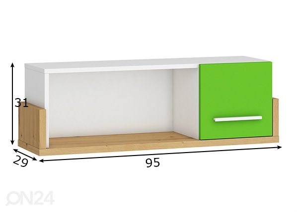 Seinähylly mitat