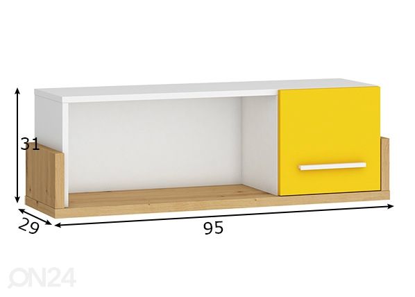 Seinähylly mitat