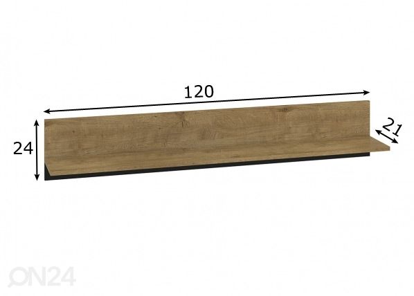 Seinähylly mitat