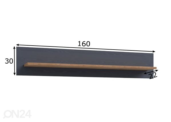 Seinähylly mitat