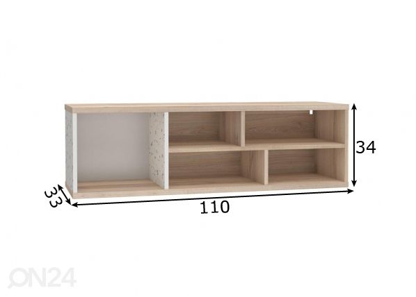 Seinähylly mitat
