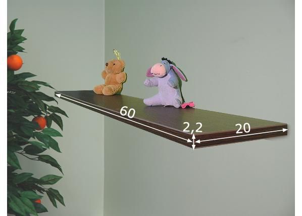 Seinähylly 60 cm mitat