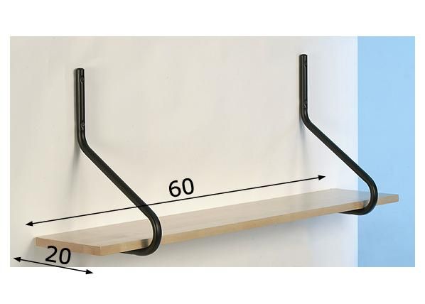 Seinähylly 60 cm mitat